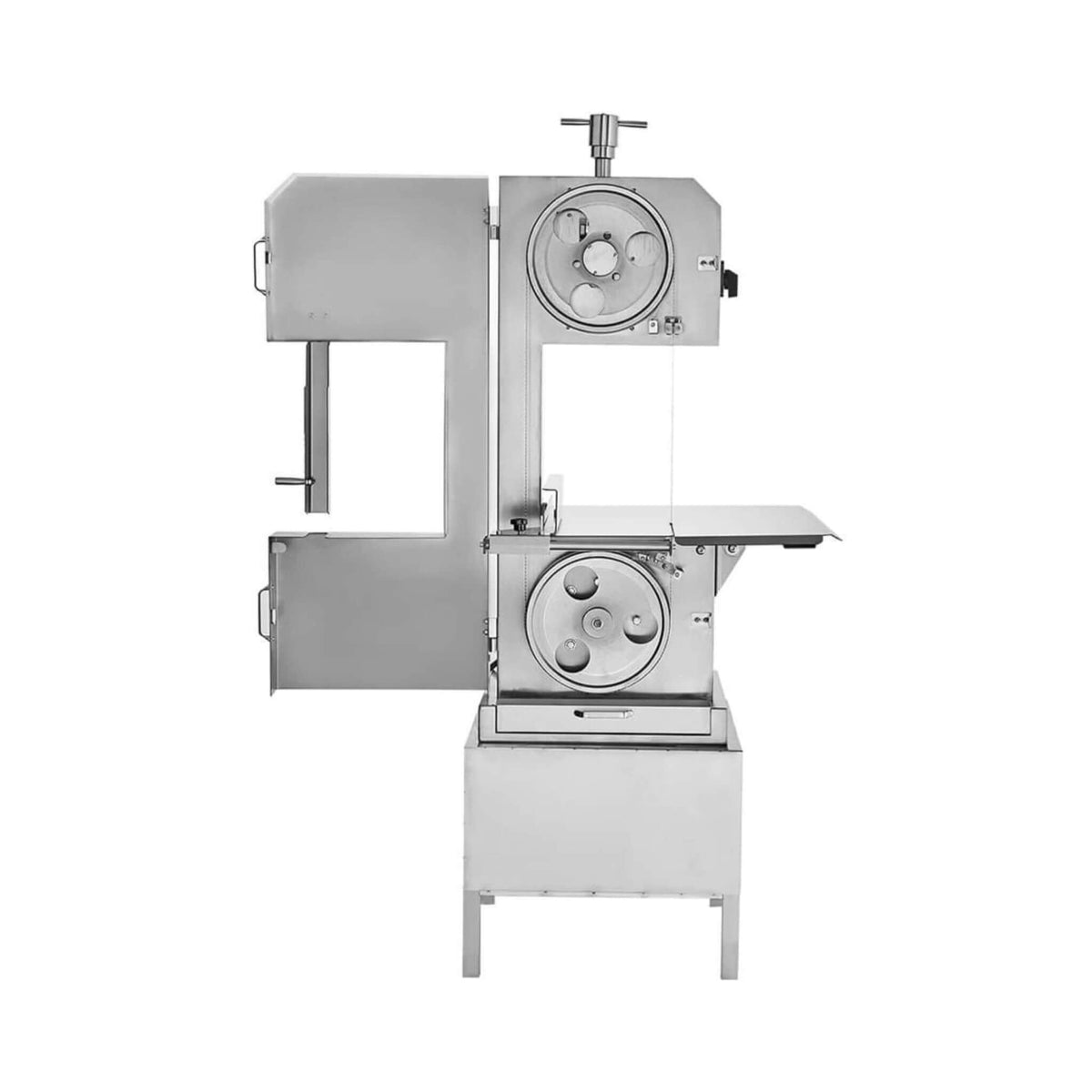 Heavy-Duty Commercial 2200W Electric Meat Bone Saw Cutting Band Machine With 6 Saw Blades (SAK91753)