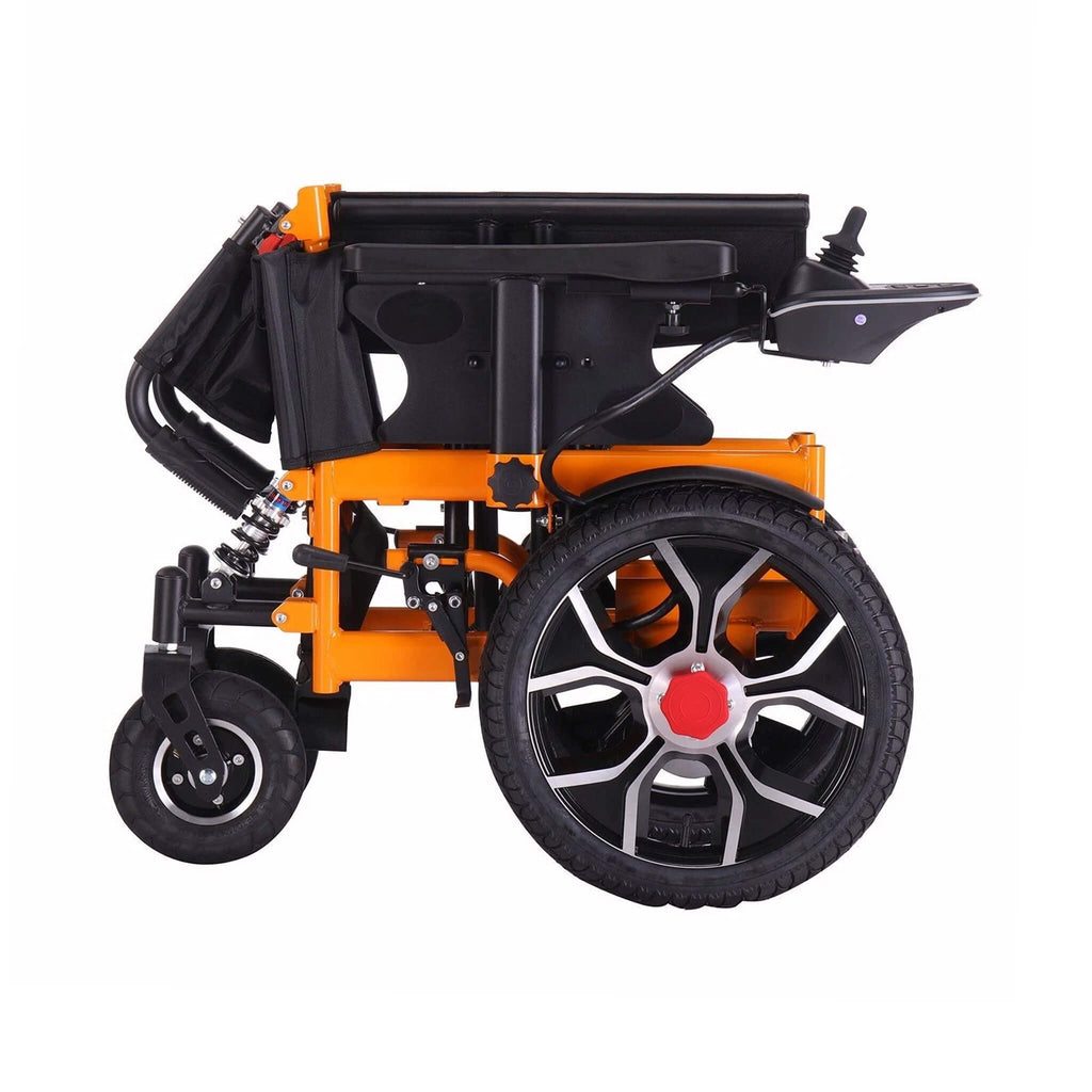 Heavy-Duty 300LBS Ultralight All-Terrain Electric Airplane-Approved Foldable Wheelchair (SAK63147)