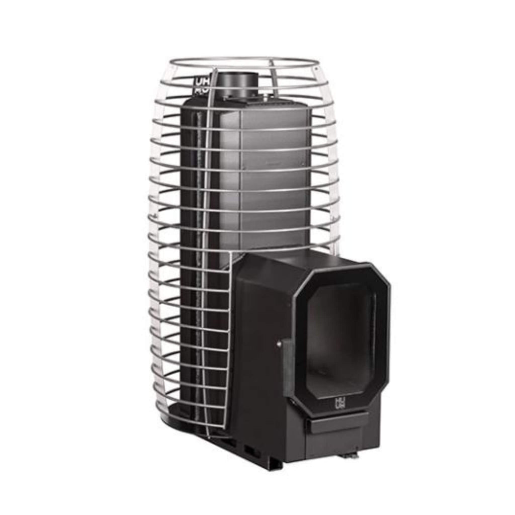 Huum Hive Flow Mini LS 8.5KW Wood-Burning Sauna Stove With Firebox Extension & Sauna Stones [H1018012] (SAK60257)