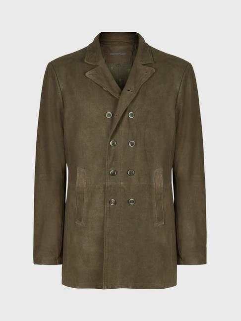 Handmade Cut-Away Double Breasted Coat