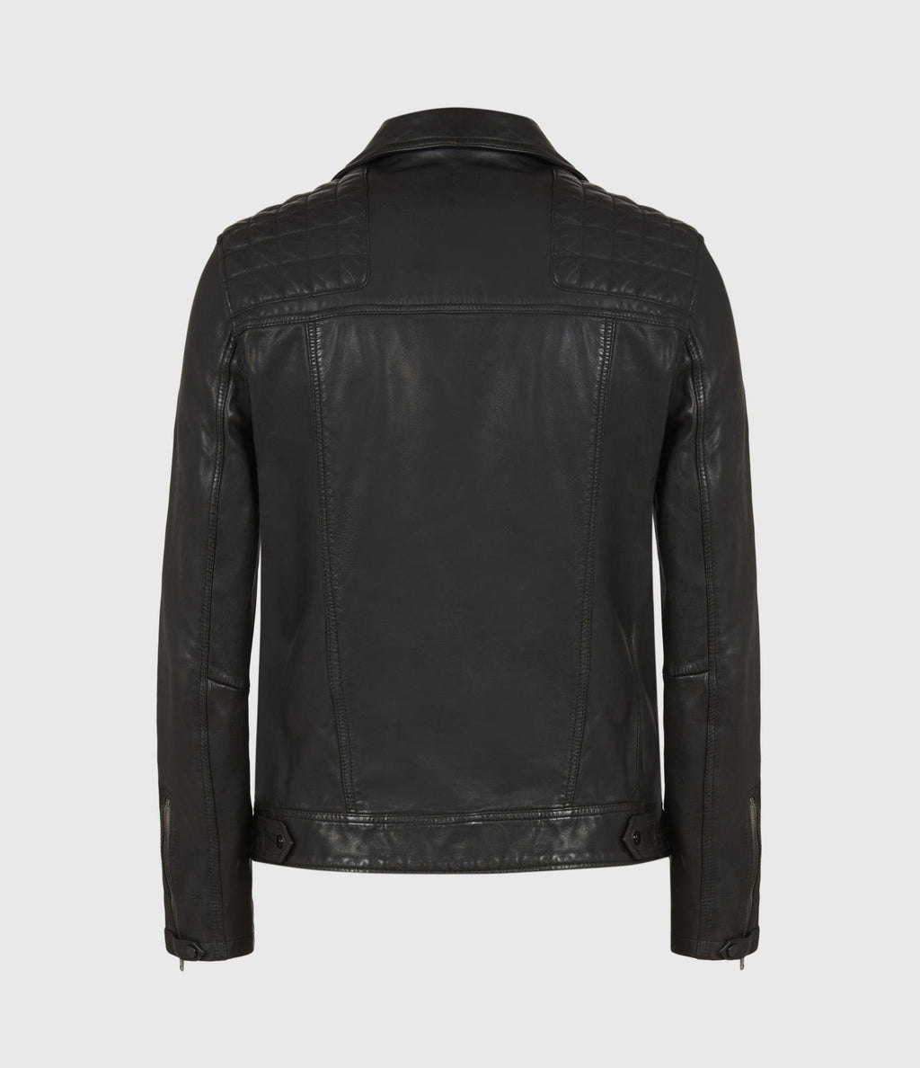 Handmade Conroy Leather Biker Jacket