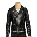 Handmade Classic Biker Style Jacket With Epauletts