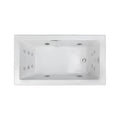Jacuzzi Elara 72-Inch Drop-In Whirlpool Bathtub With 10 AccuPro Jet [JELA7242WRL2HX] (SAK32651)