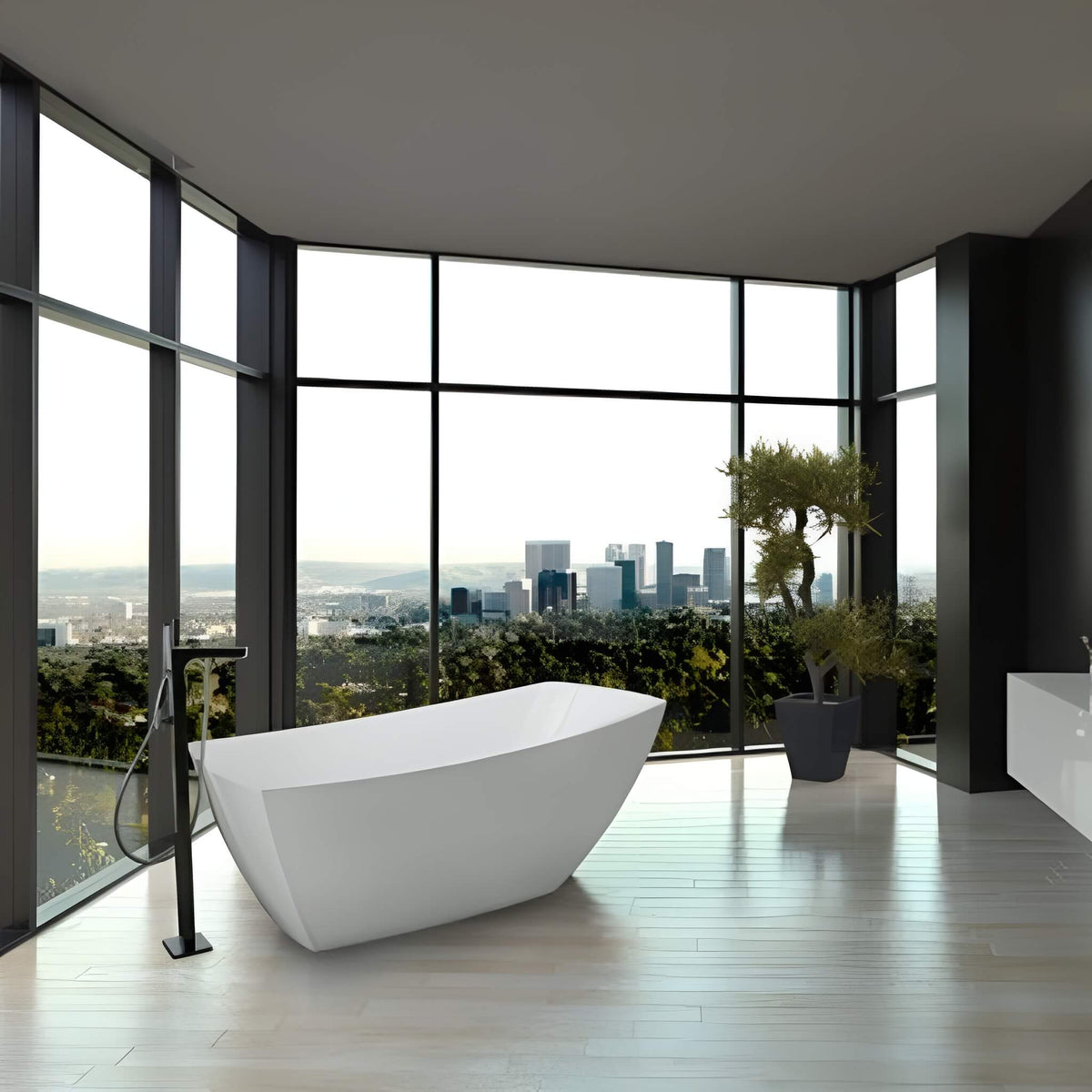 Jacuzzi Stella Unique Size Soaking Tub [JSTF6731BUXXXXW/G] (SAK70841)