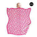 Kids Leopard Pattern Animal Print Soft Cozy Blanket