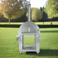 KoKoMo Grills Premium 32-Inch Stainless Steel Dual-Fuel Gas Or Wood Fired Pizza Oven [KO-PIZZAOVEN] (SAK14753)