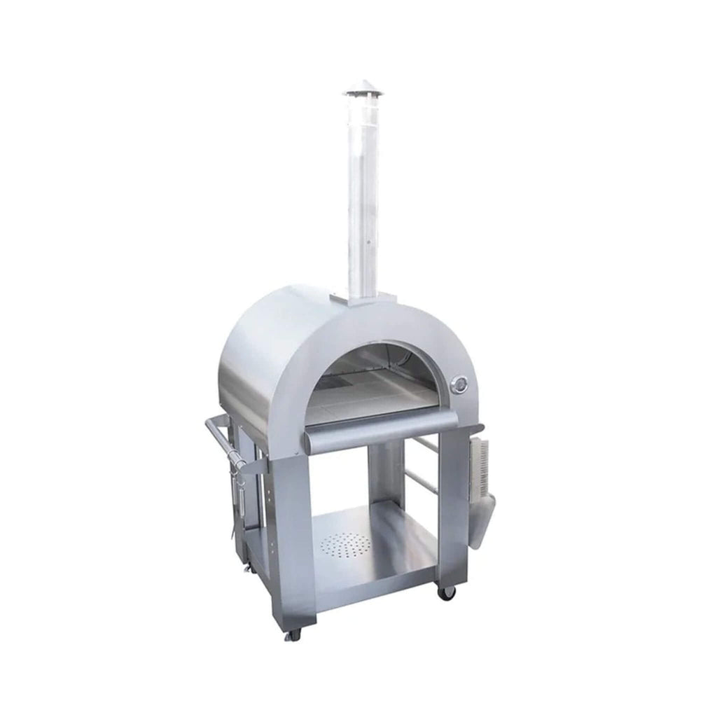 KoKoMo Grills Premium 32-Inch Stainless Steel Wood-Fired Pizza Oven [KO-PIZZAOVEN] (SAK92618)
