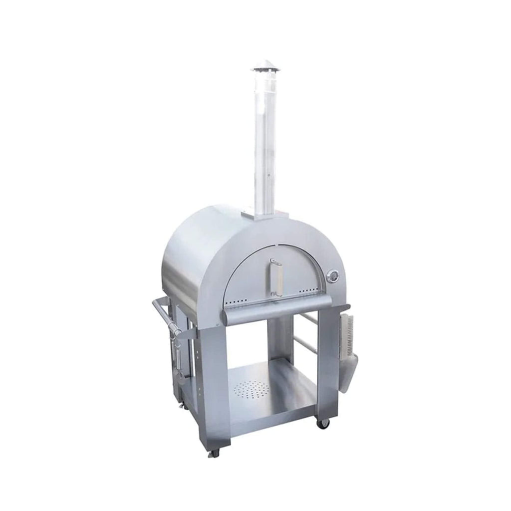 KoKoMo Grills Premium 32-Inch Stainless Steel Wood-Fired Pizza Oven [KO-PIZZAOVEN] (SAK92618)