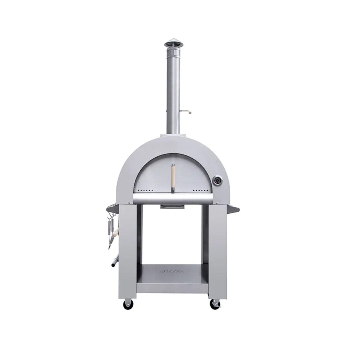 KoKoMo Grills Premium 32-Inch Stainless Steel Wood-Fired Pizza Oven [KO-PIZZAOVEN] (SAK92618)