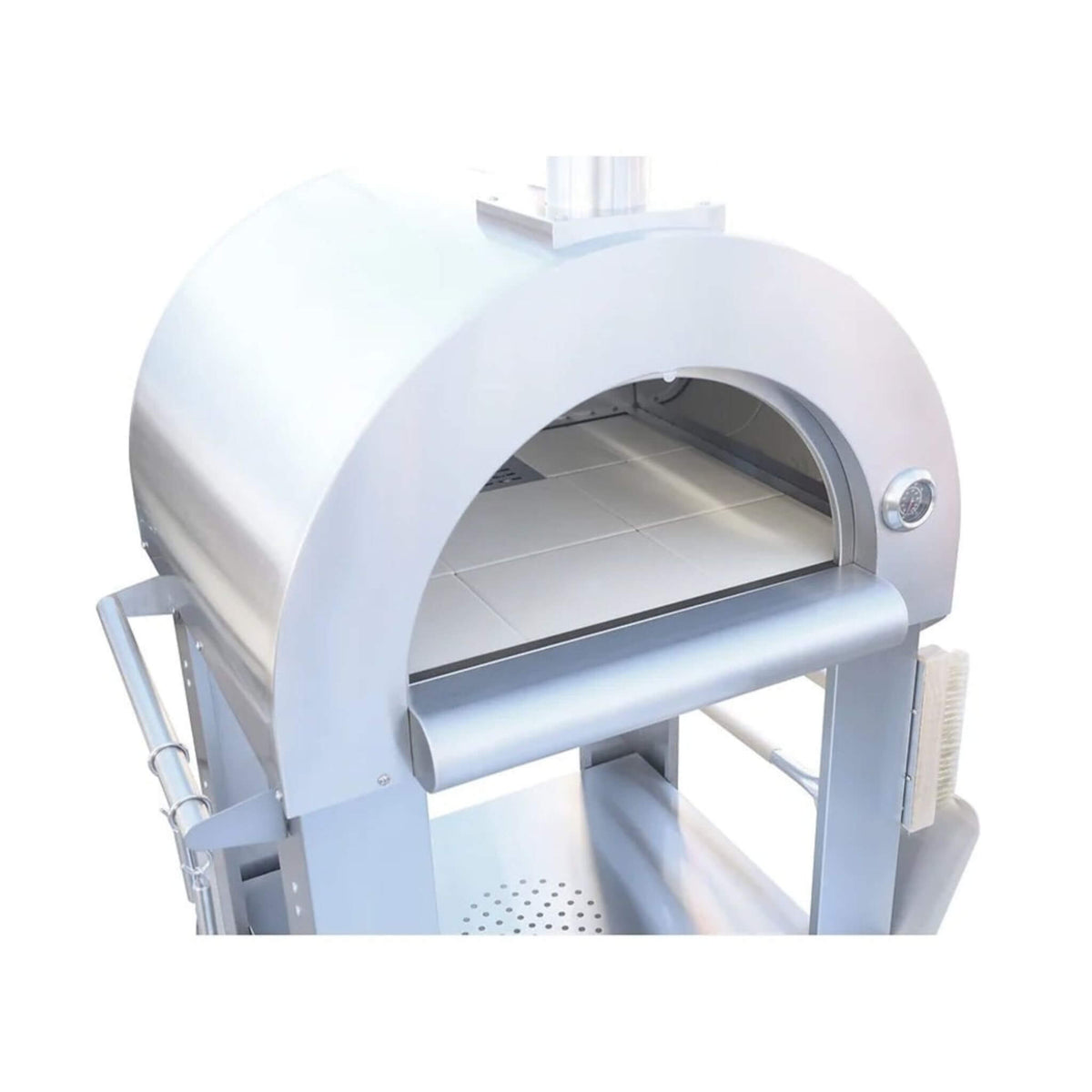 KoKoMo Grills Premium 32-Inch Stainless Steel Wood-Fired Pizza Oven [KO-PIZZAOVEN] (SAK92618)