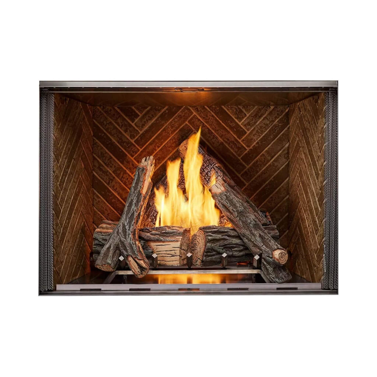 Majestic Courtyard 55K BTU 42-Inch Traditional Outdoor Natural Gas Fireplace (No Refractory) [ODCOUG-42NR] (SAK45318)