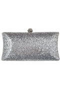 Metallic Glitter Clutch