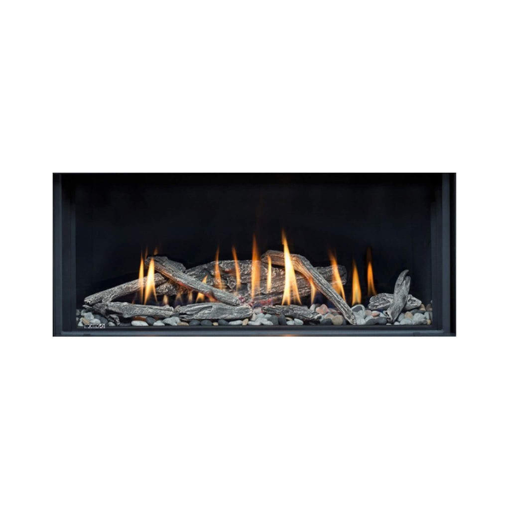 Montigo Distinction 63-Inch Single Sided Linear Direct Vent Natural Gas Fireplace [D6315NI-2] (SAK34218)