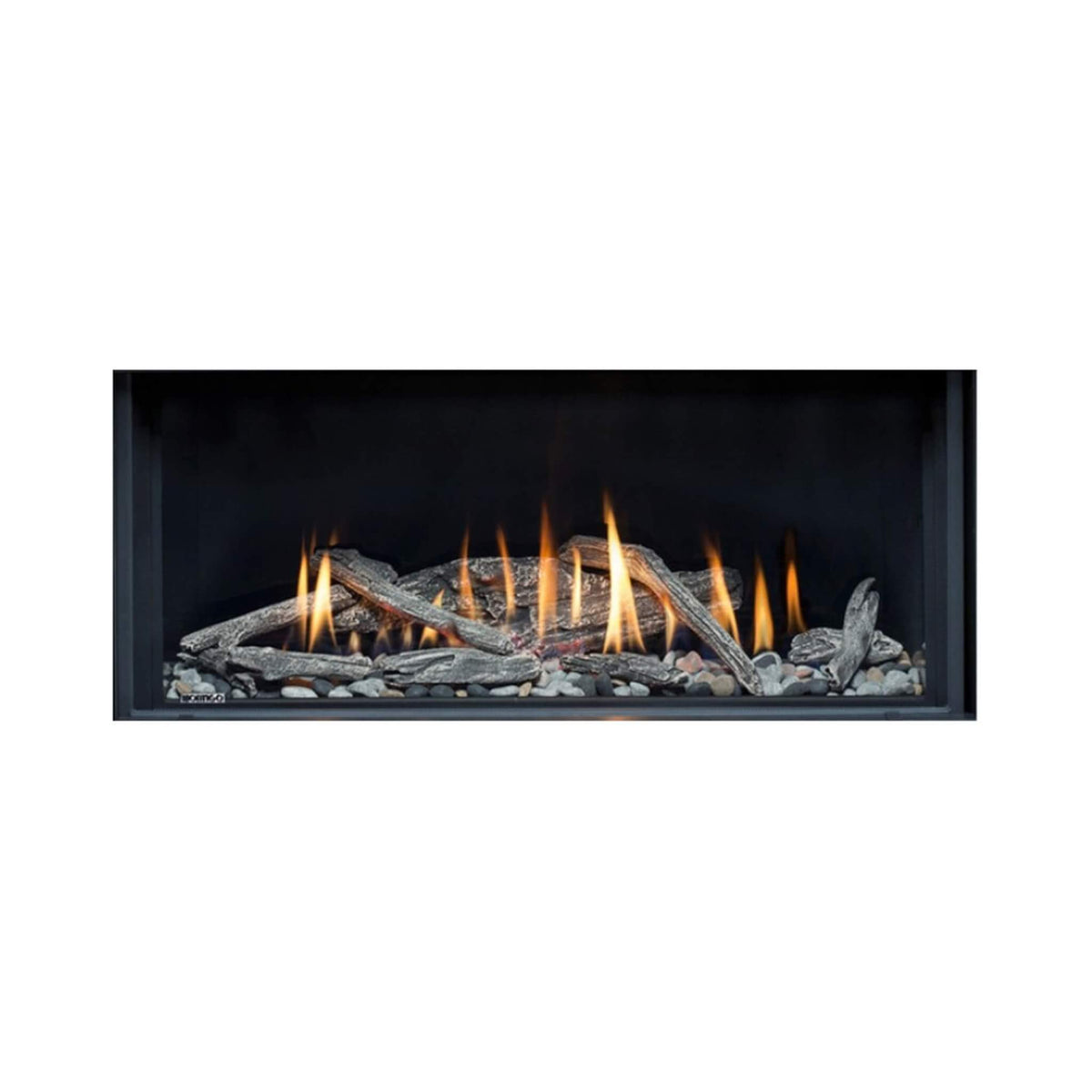 Montigo Distinction 63-Inch Single Sided Linear Direct Vent Natural Gas Fireplace [D6315NI-2] (SAK34218)