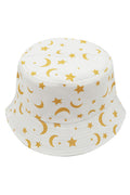 MOON AND STAR PRINT BUCKET HAT