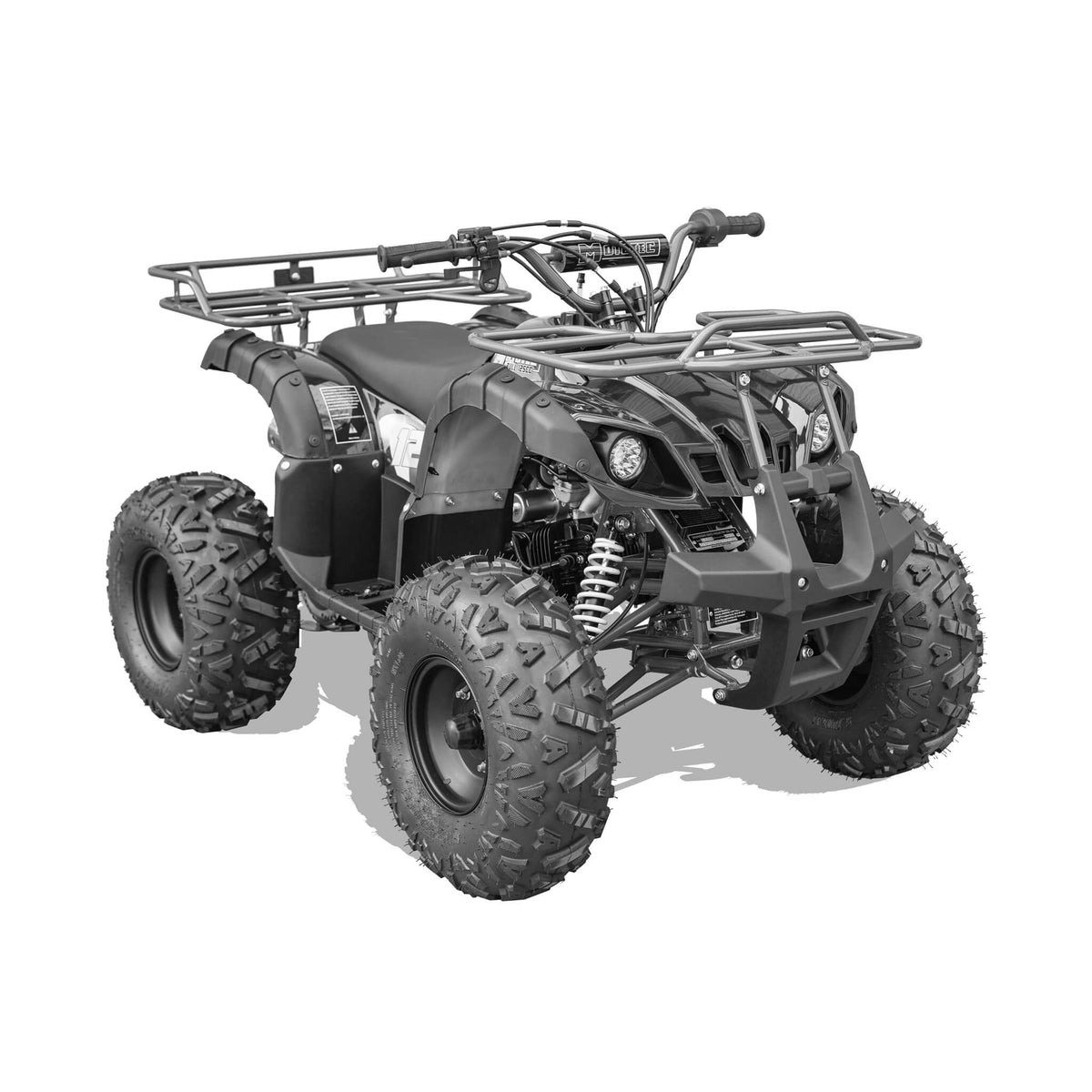 MotoTec Bull 125CC 4-Stroke Mini Kids 4-Wheeler Gas ATV Quad (SAK64813)