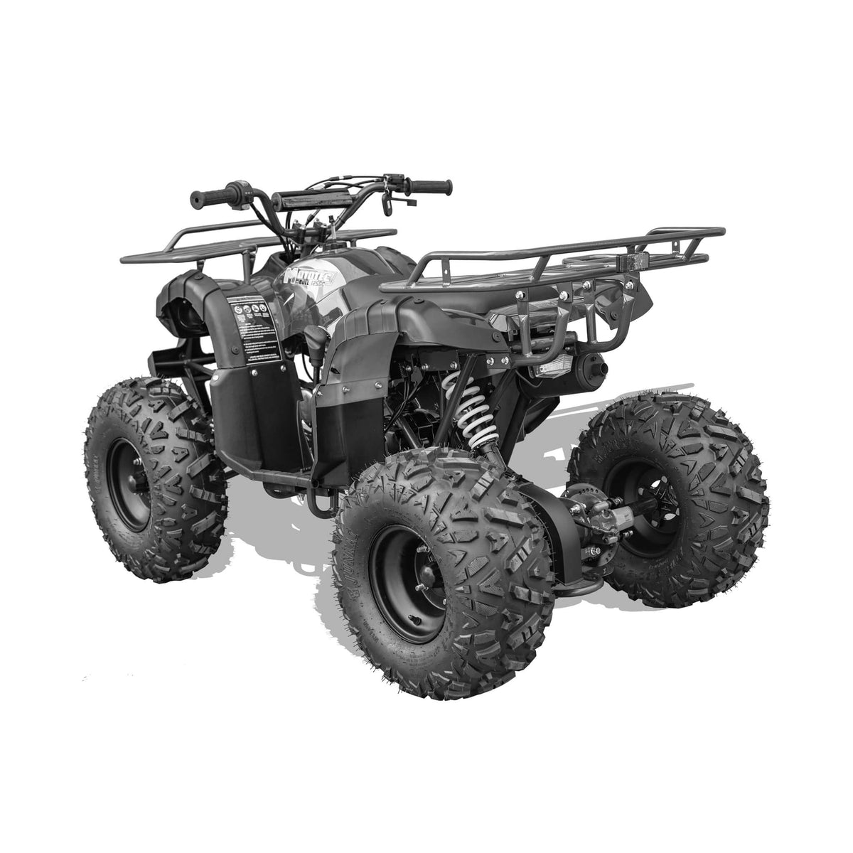 MotoTec Bull 125CC 4-Stroke Mini Kids 4-Wheeler Gas ATV Quad (SAK64813)