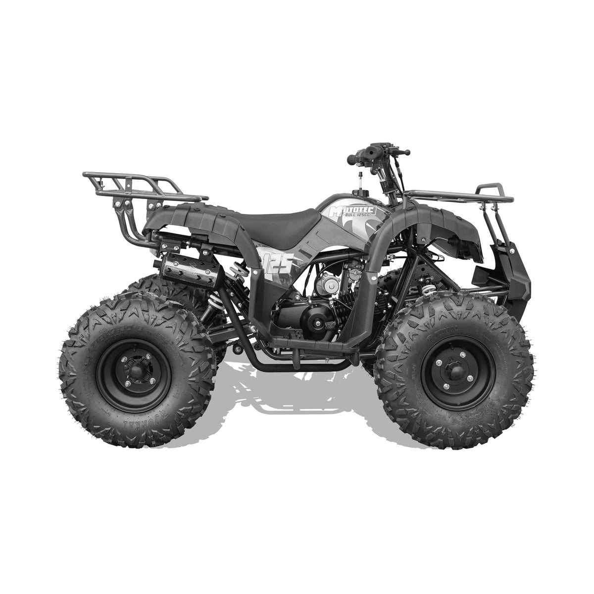 MotoTec Bull 125CC 4-Stroke Mini Kids 4-Wheeler Gas ATV Quad (SAK64813)
