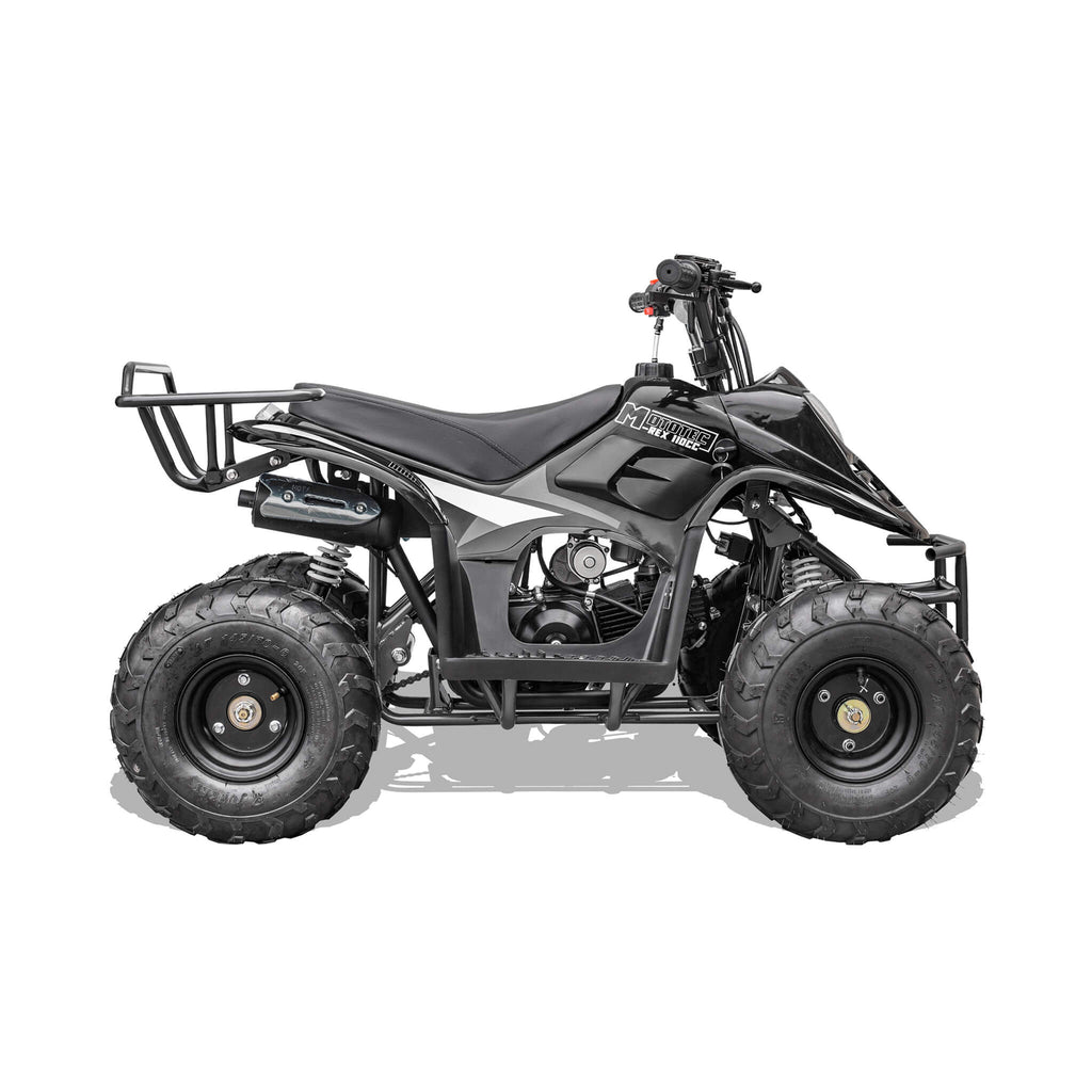MotoTec Rex 110CC 4-Stroke Mini Kids 4 Wheeler Gas ATV Quad (SAK24197)
