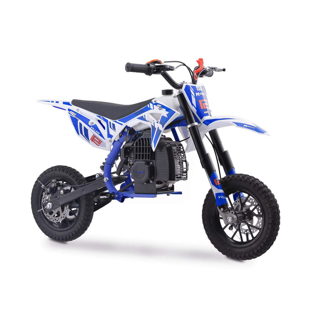 MotoTec Villain 52CC 2-Stroke Kids Gas Dirt Bike (SAK59274)