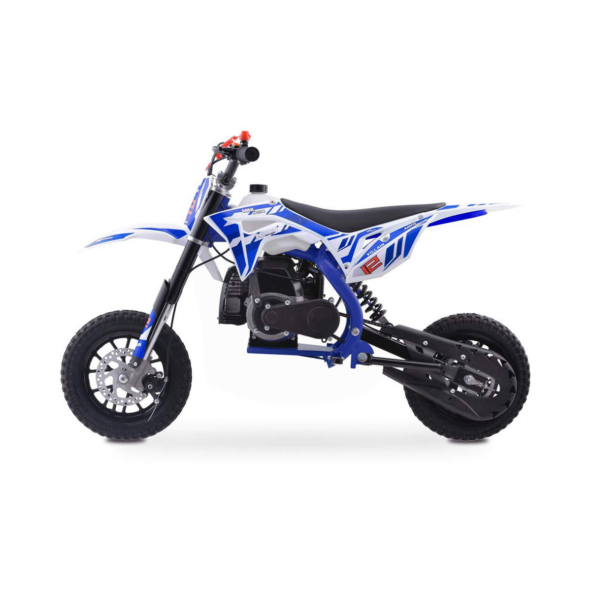 MotoTec Villain 52CC 2-Stroke Kids Gas Dirt Bike (SAK59274)