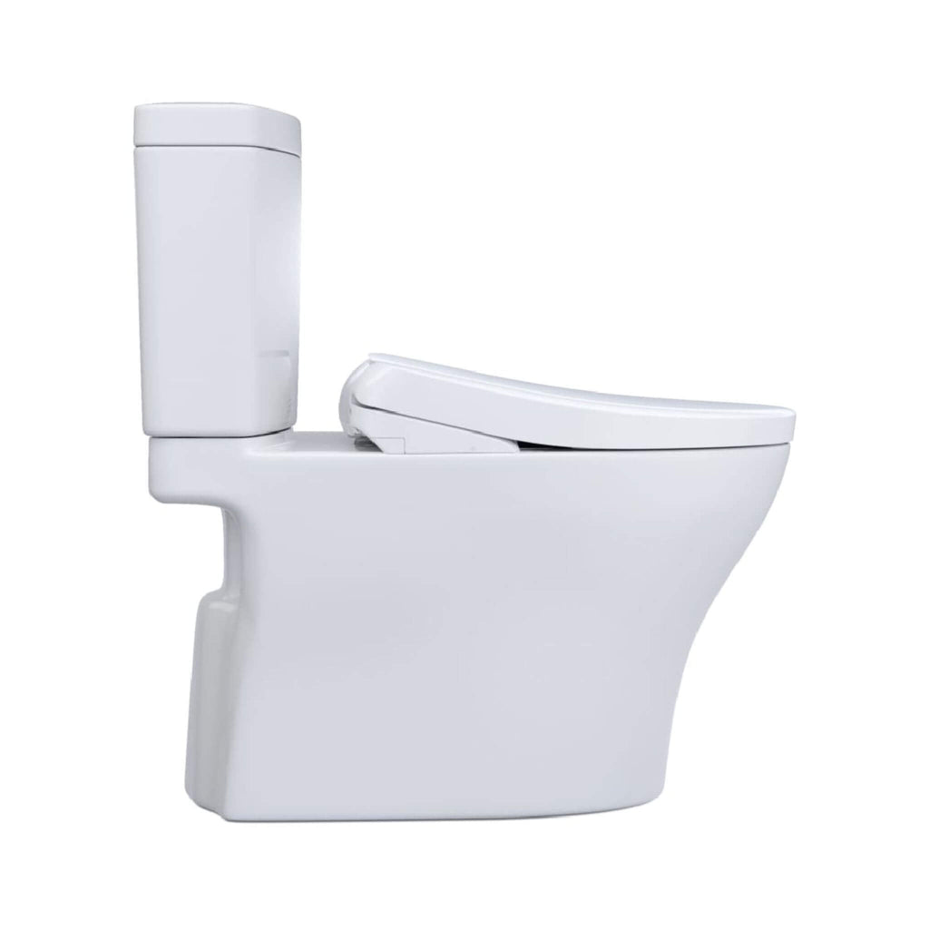 [MW4464736CEMFGN#01] TOTO Aquia IV Dual Flush Elongated Chair Height Toilet With Washlet S7A (SAK98062)