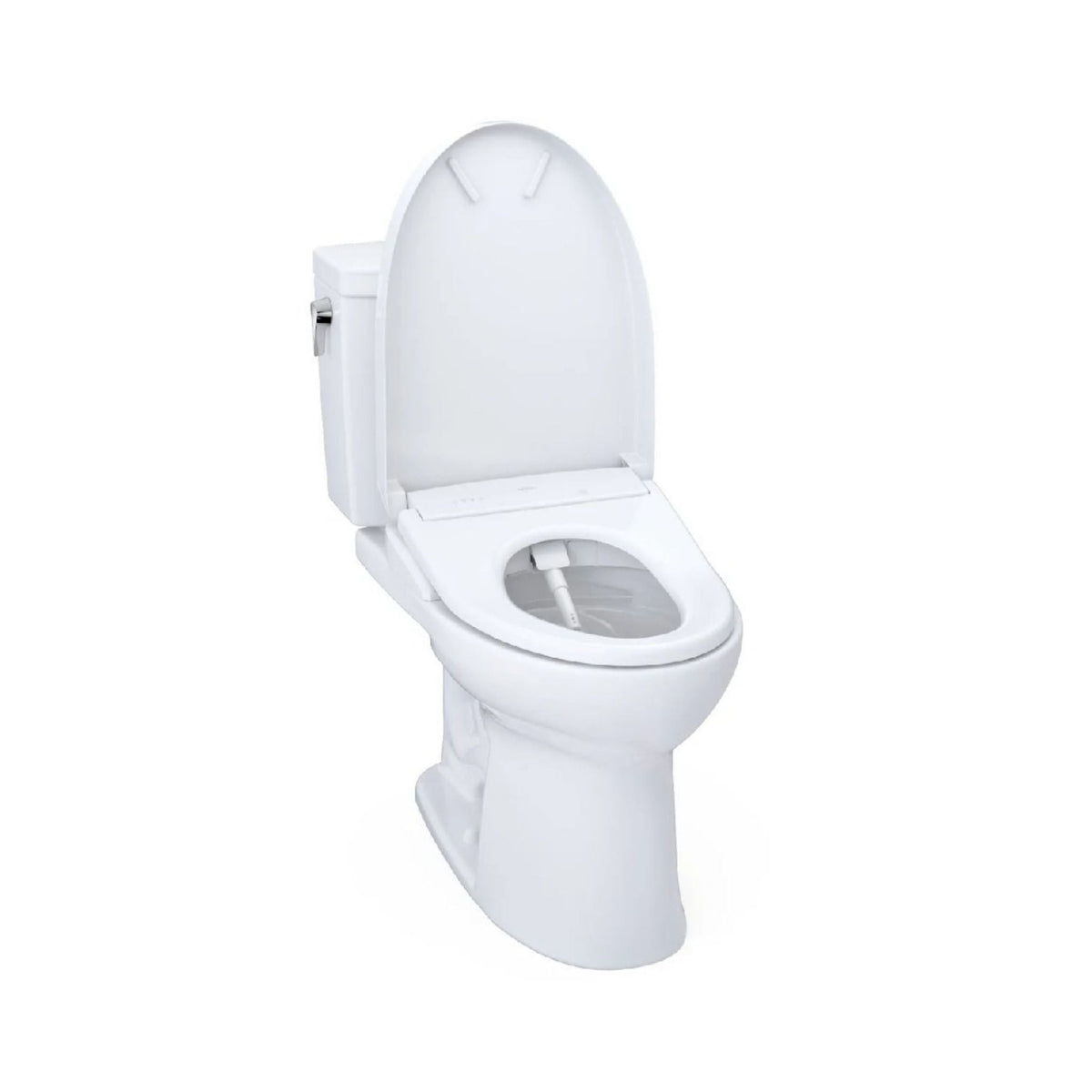 [MW4544726CUFG#01] TOTO Drake II 1 GPF Elongated Chair Height Toilet With Washlet S7A Bidet Seat (SAK53152)