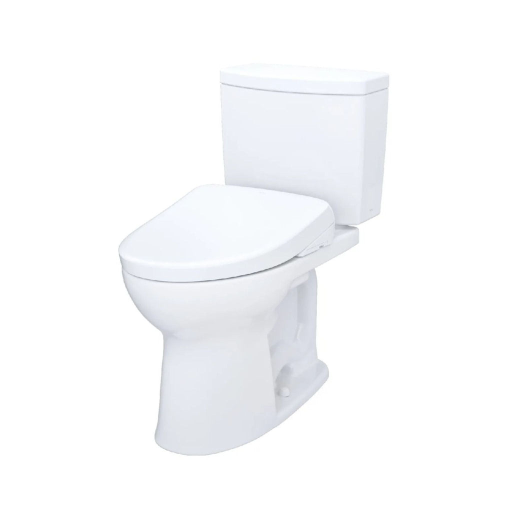 [MW4544726CUFG#01] TOTO Drake II 1 GPF Elongated Chair Height Toilet With Washlet S7A Bidet Seat (SAK53152)