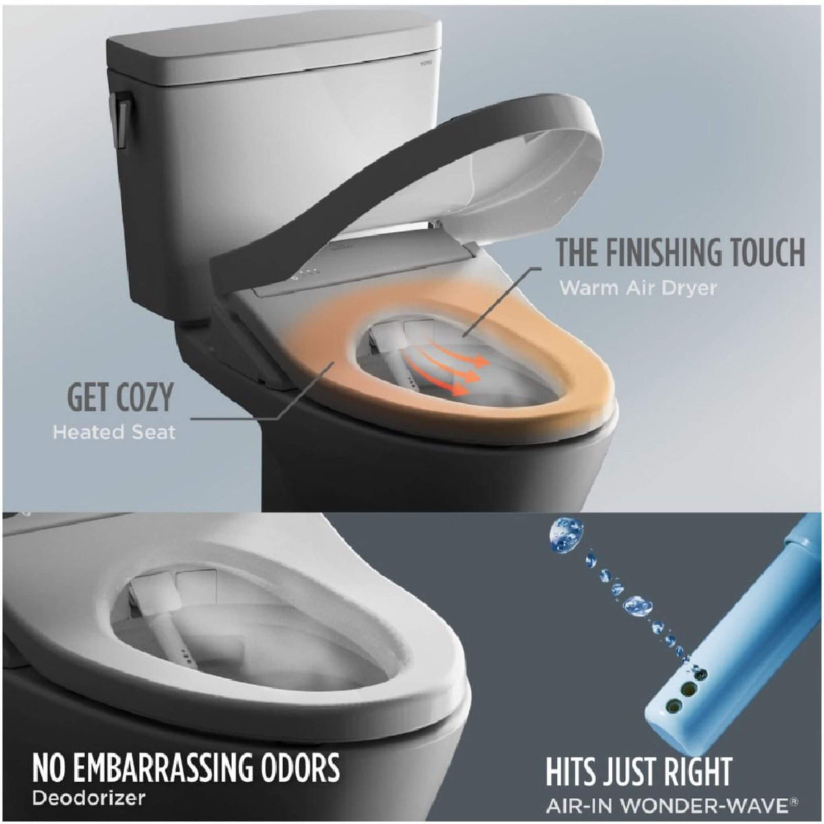 [MW4544736CEFG#01] TOTO Drake II 1.28 GPF Chair Height Toilet With S7A Tornado Flush And Night Light (SAK78957)