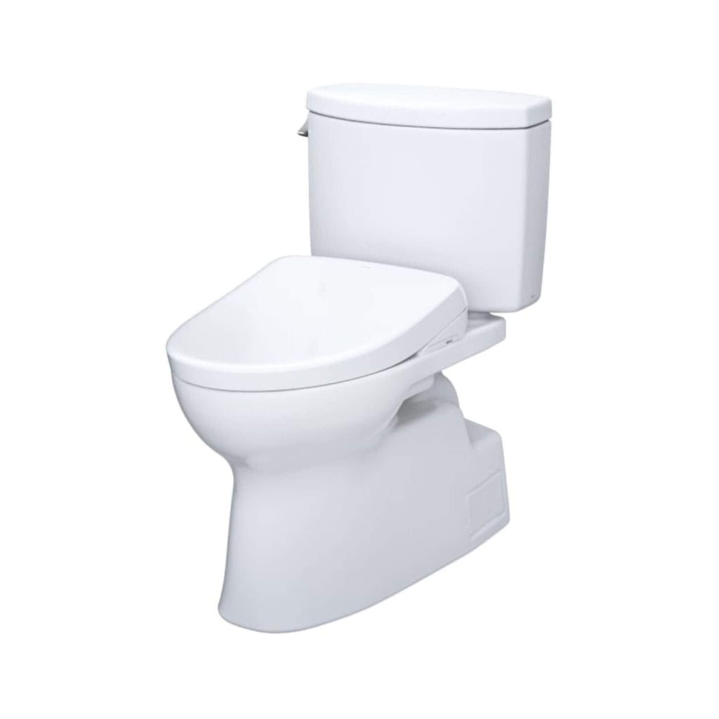 [MW4744726CEFG#01] TOTO Vespin II 1.28 GPF Chair Height Elongated Toilet With Washlet+ S7 Bidet Seat (SAK26135)