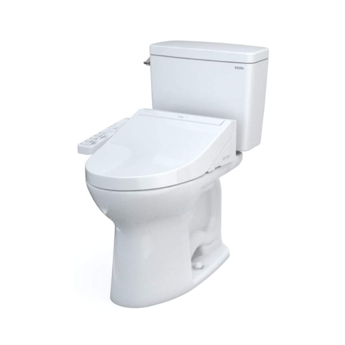 [MW7763074CEFG.10#01] TOTO Drake 1.28 GPF With Washlet C2 Elongated Bidet Toilet And 10" Rough In (SAK73915)