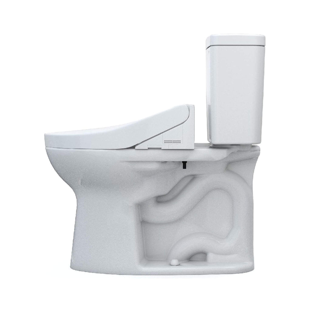 [MW7763084CSFG.10#01] TOTO Drake 1.6 GPF ELongated Chair Height Toilet With C5 Soft Close Bidet Seat (SAK71312)