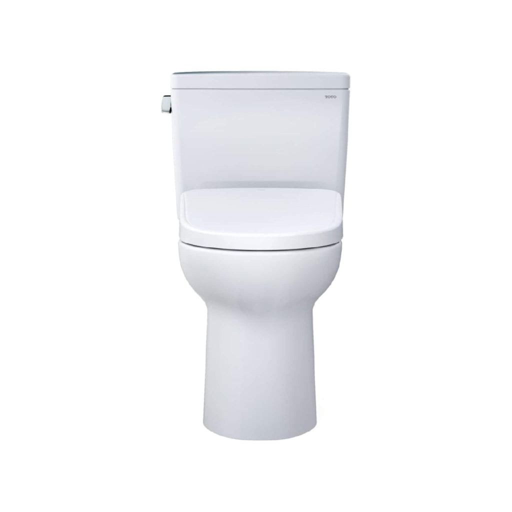 [MW7764736CEFG#01] TOTO Drake 1.28 GPF Elongated Chair Height Toilet W/ Washlet S7A Auto Heated Bidet Seat & EWater+ Technlogy (SAK95423)