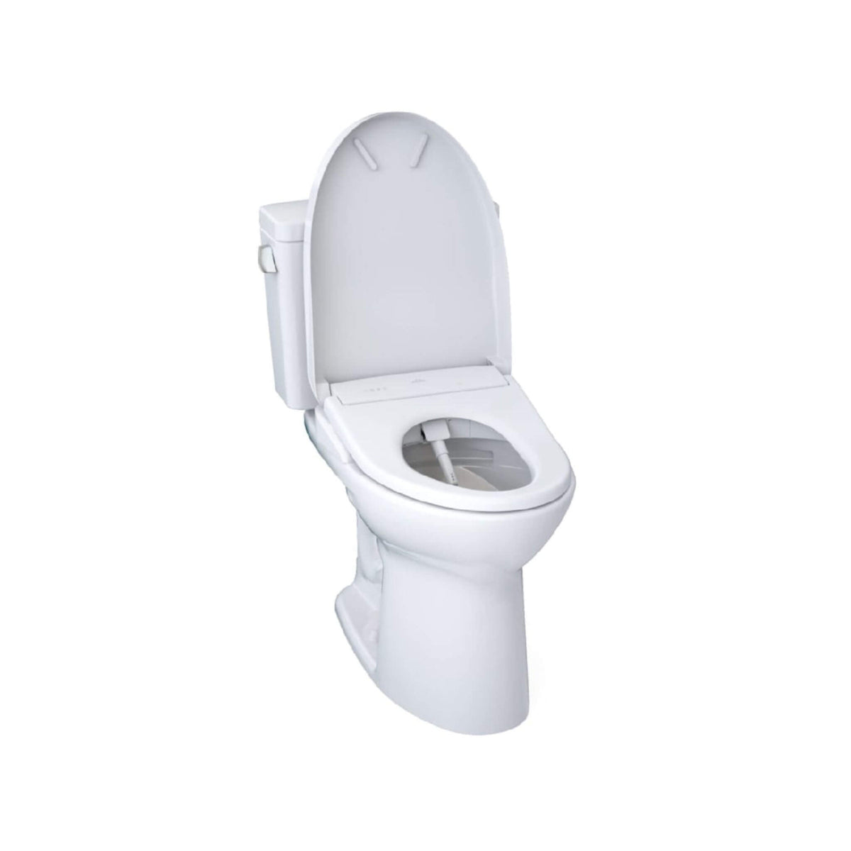 [MW7764736CEFG#01] TOTO Drake 1.28 GPF Elongated Chair Height Toilet W/ Washlet S7A Auto Heated Bidet Seat & EWater+ Technlogy (SAK95423)