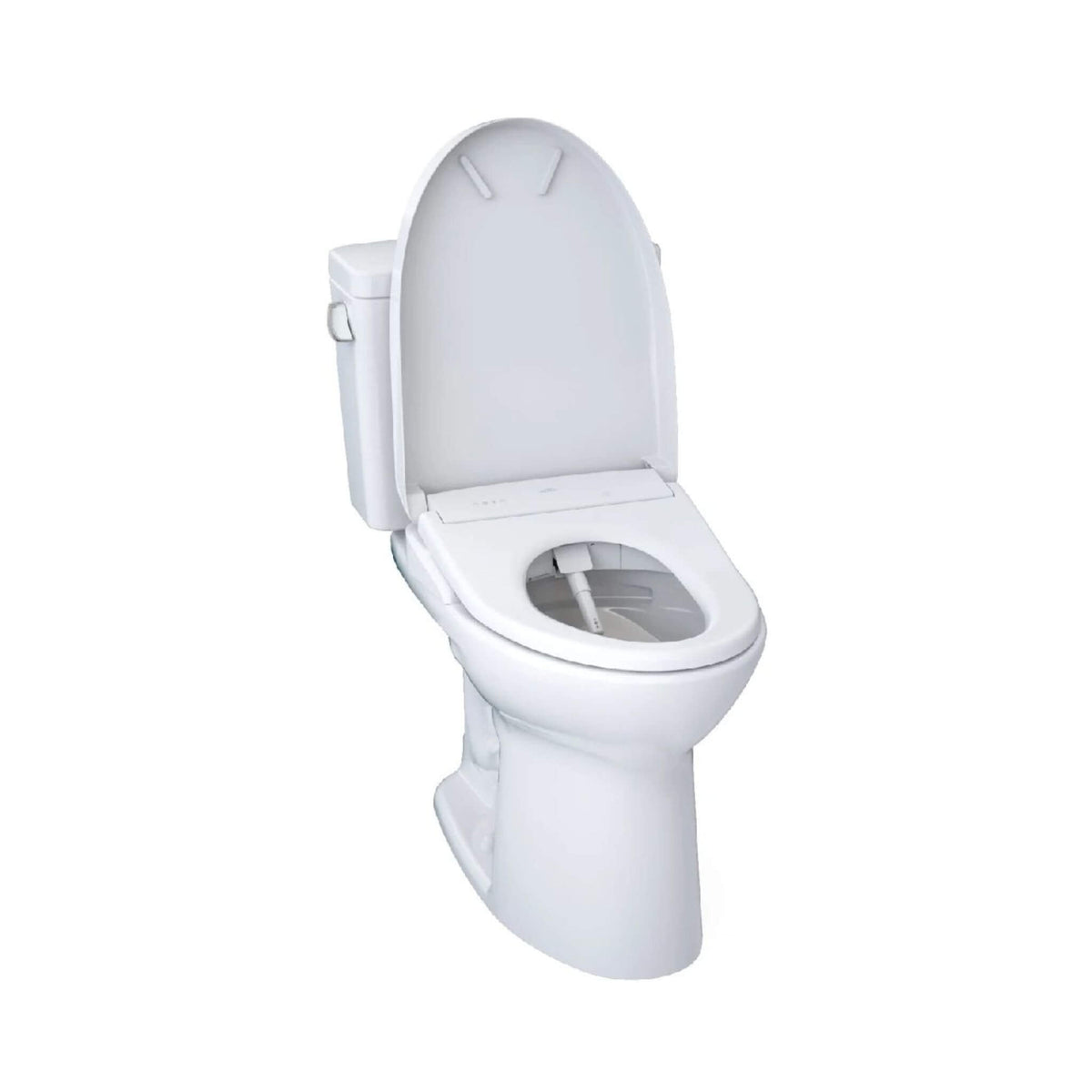 [MW7764736CEFGA#01] TOTO Drake 1.28 GPF Universal Height Toilet With S7A Auto Open Bidet Seat And Auto Flush (SAK73826)