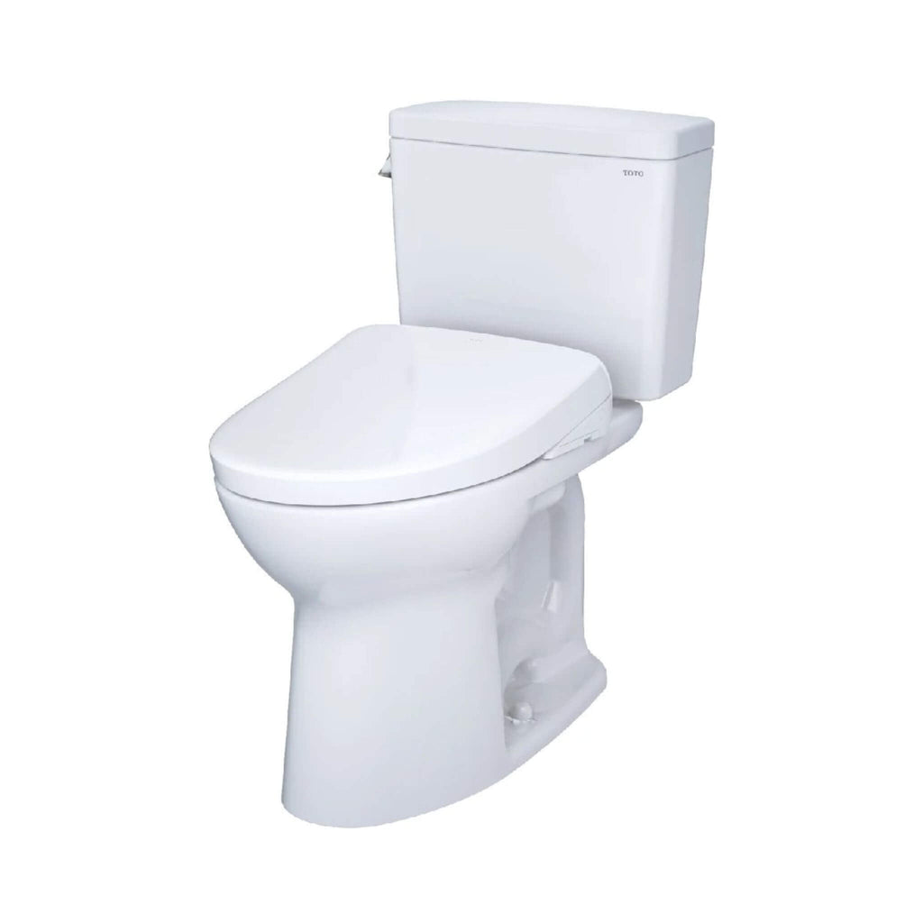 [MW7764736CEFGA#01] TOTO Drake 1.28 GPF Universal Height Toilet With S7A Auto Open Bidet Seat And Auto Flush (SAK73826)