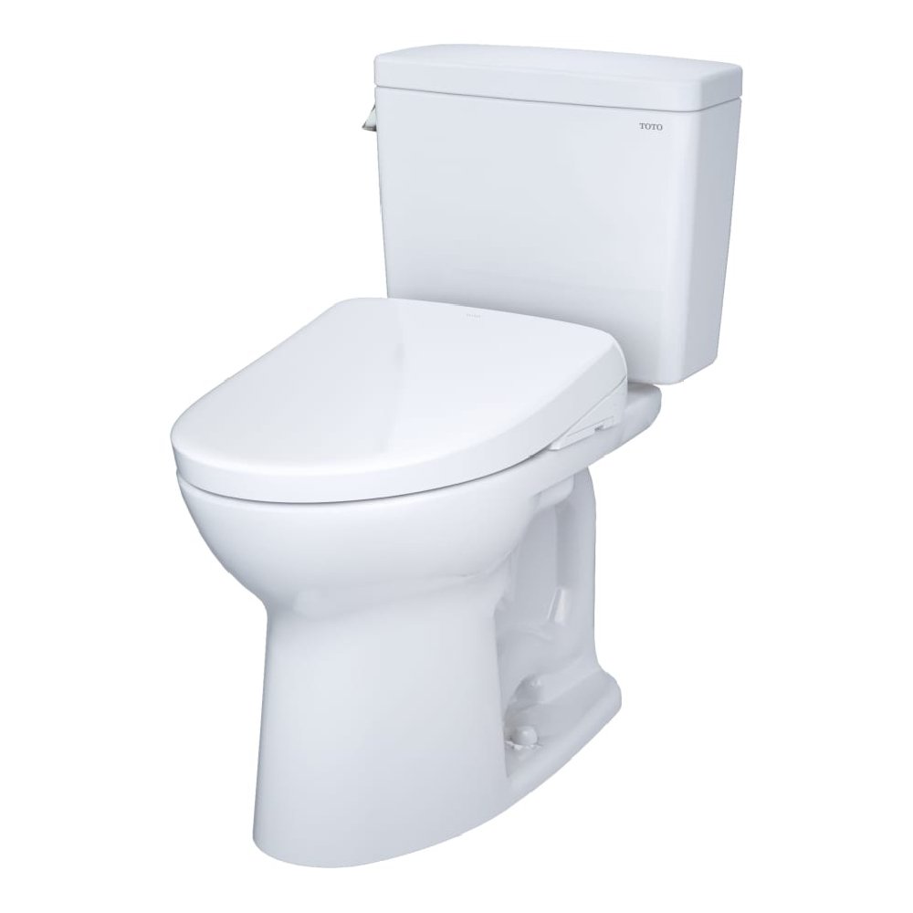 [MW7764736CSFG.10#01] TOTO Drake 1.6 GPF Elongated Chair Height Toilet With Washlet S7A And 10" Rough In (SAK78513)