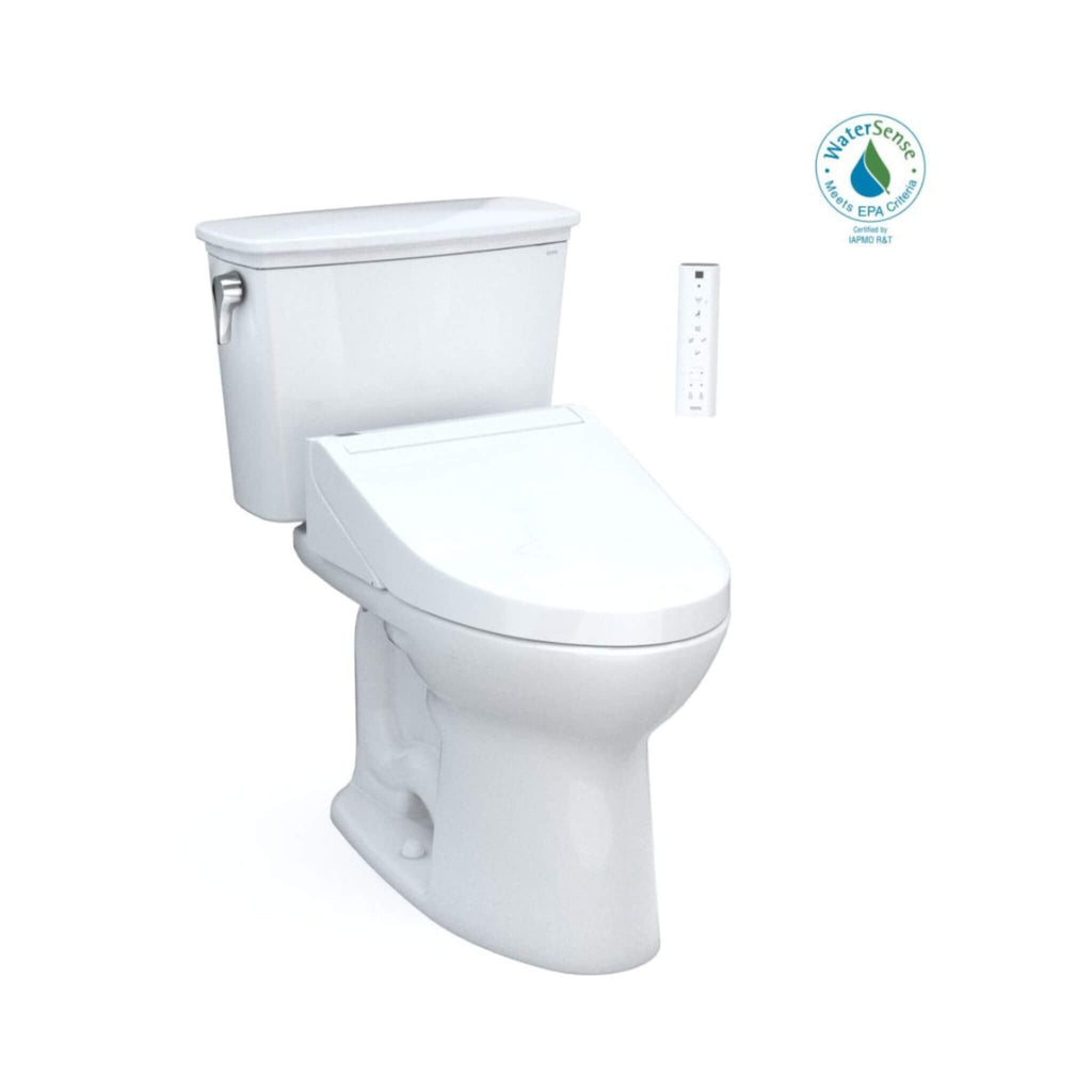 [MW7863084CEFG#01] TOTO Drake Transitional Washlet C5 Bidet Seat With 1.28 GPF Universal Height Toilet (SAK79421)