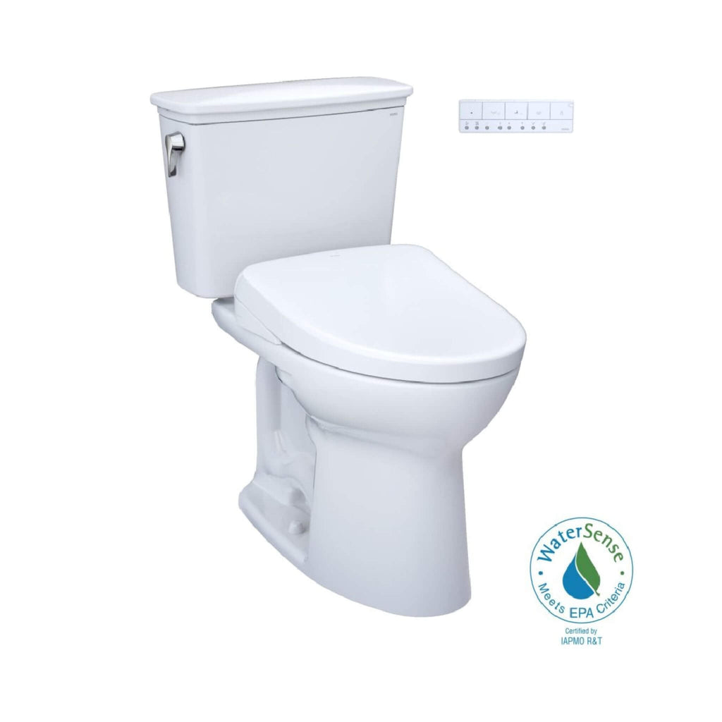 [MW7864726CEFG.10#01] TOTO Drake Elongated Chair Height Transitional Toilet With S7 Bidet Seat And 10" Rough In (SAK95631)