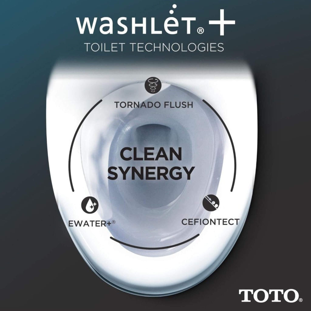 [MW7864726CEG#01] TOTO Drake 1.28 GPF Tornado Flush Washlet Toilet With S7 Bidet Seat (SAK27632)