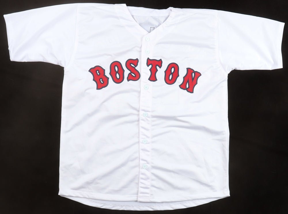 2004 Red Sox World Series Champions Jersey Signed By (10) w/ Francona (Beckett)