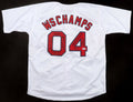2004 Red Sox World Series Champions Jersey Signed By (10) w/ Francona (Beckett)