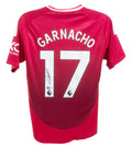 Alejandro Garnacho Signed Manchester United Jersey (Beckett)