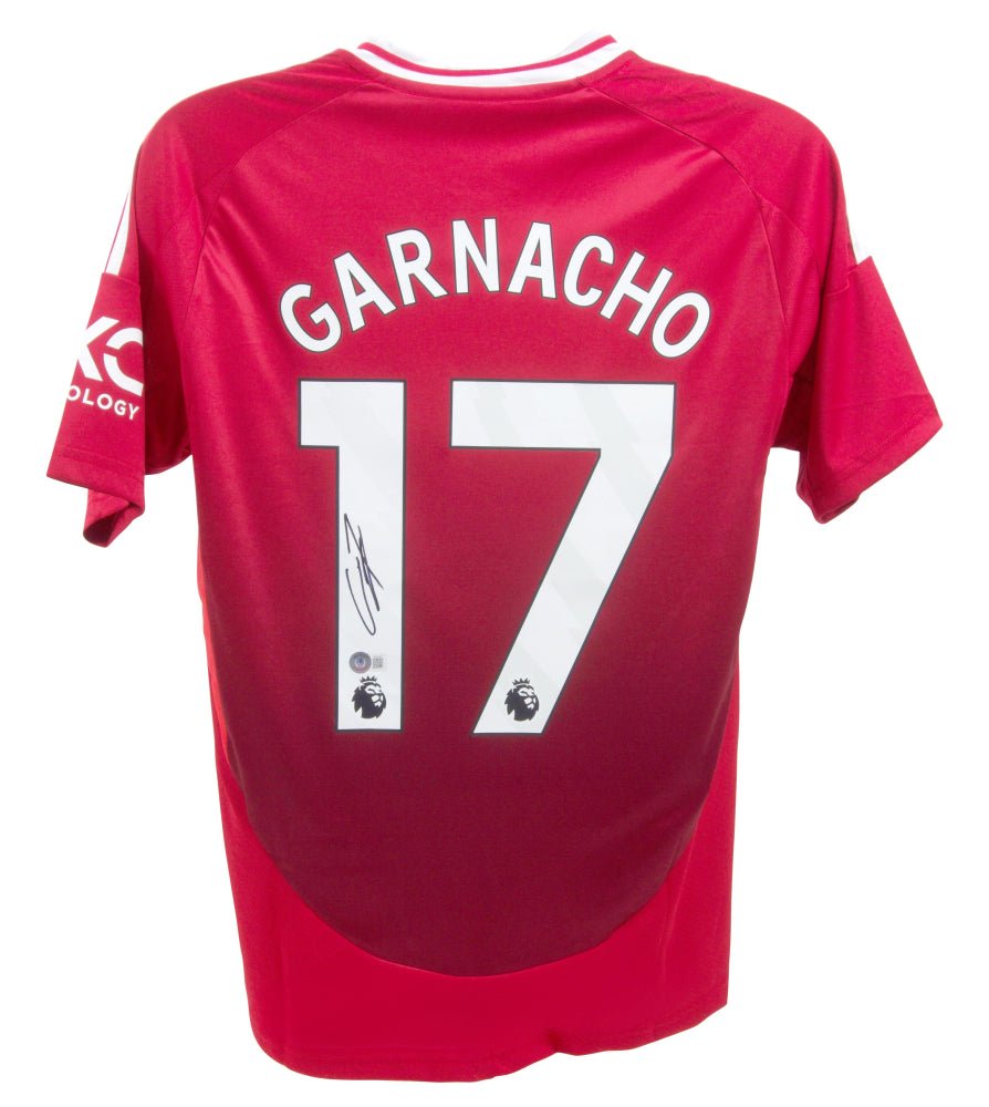 Alejandro Garnacho Signed Manchester United Jersey (Beckett)