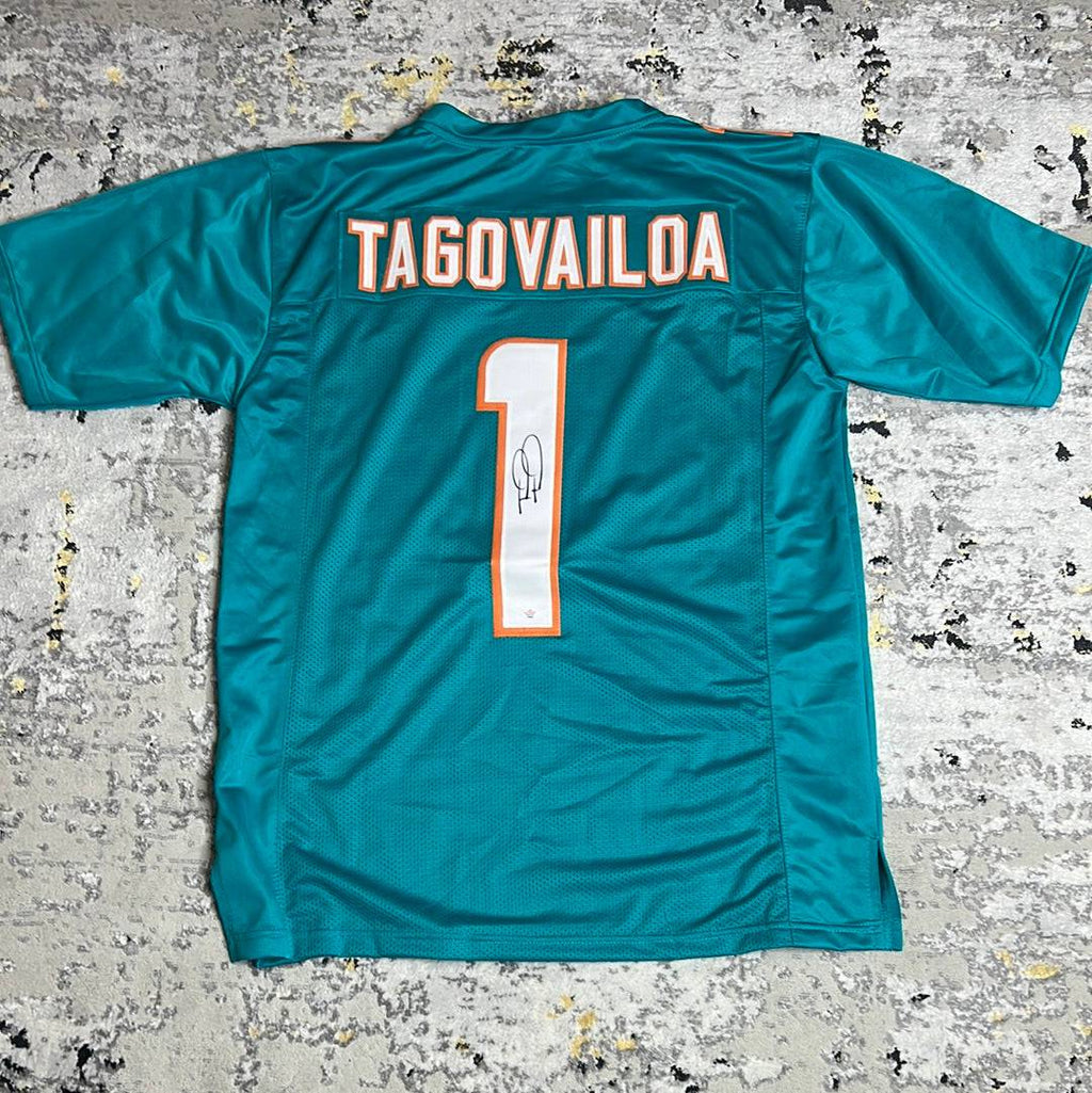 Autographed Tua Tagovailoa Miami Dolphins Jersey