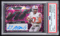 CJ Stroud 2023 Pro Set Metal Campus VIP Auto Crystal Pink #VIPCJS RC 5/5 (PSA 9)