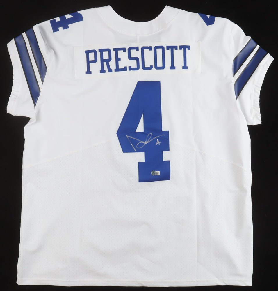 Dak Prescott Signed Cowboys Jersey (Beckett)