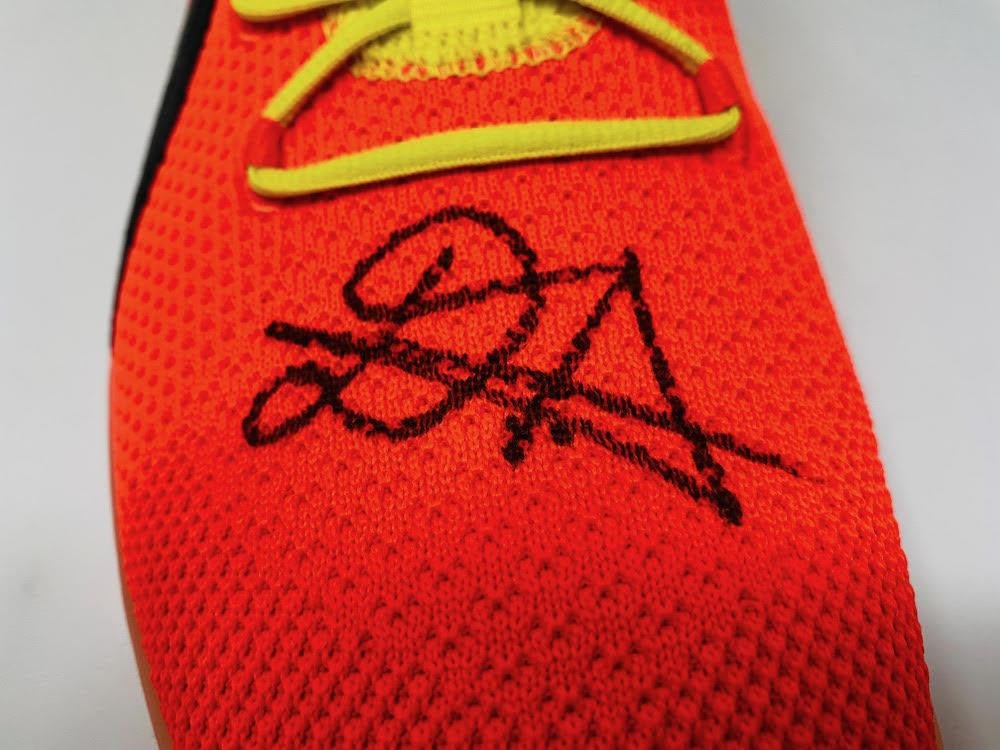 Deandre Ayton Signed Puma Clyde Shoes (Game Day Legends & Steiner) LE #1/22