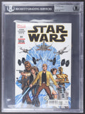 Hayden Christensen Signed 2015 Star Wars #1 Marvel Comic Book (BAS) Anakin