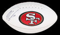 Jimmy Garoppolo Signed 49ers Logo Football (Fanatics & TriStar)